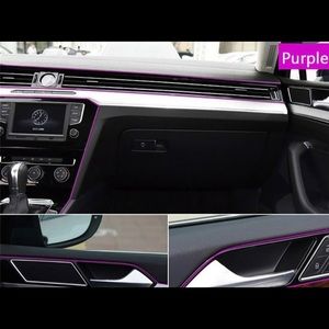 purple Car Moulding Trim